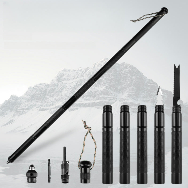 Telescopic Hiking Stick | Foldable Trekking Pole & Self-Defense Tool ...