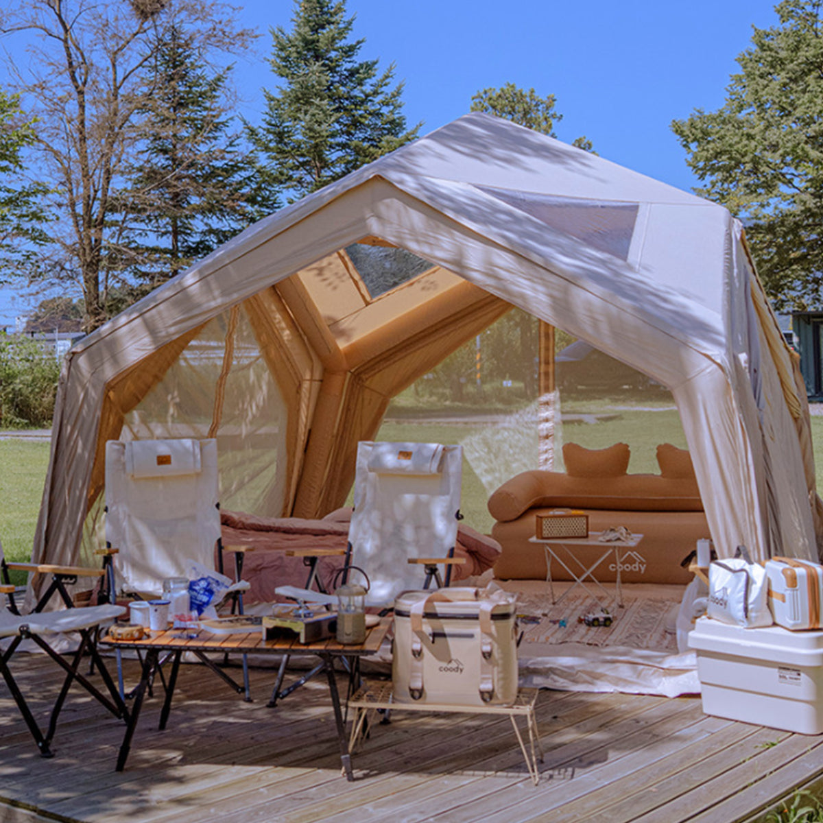 coody tent korea Coody Inflatable Tent - Hub Station