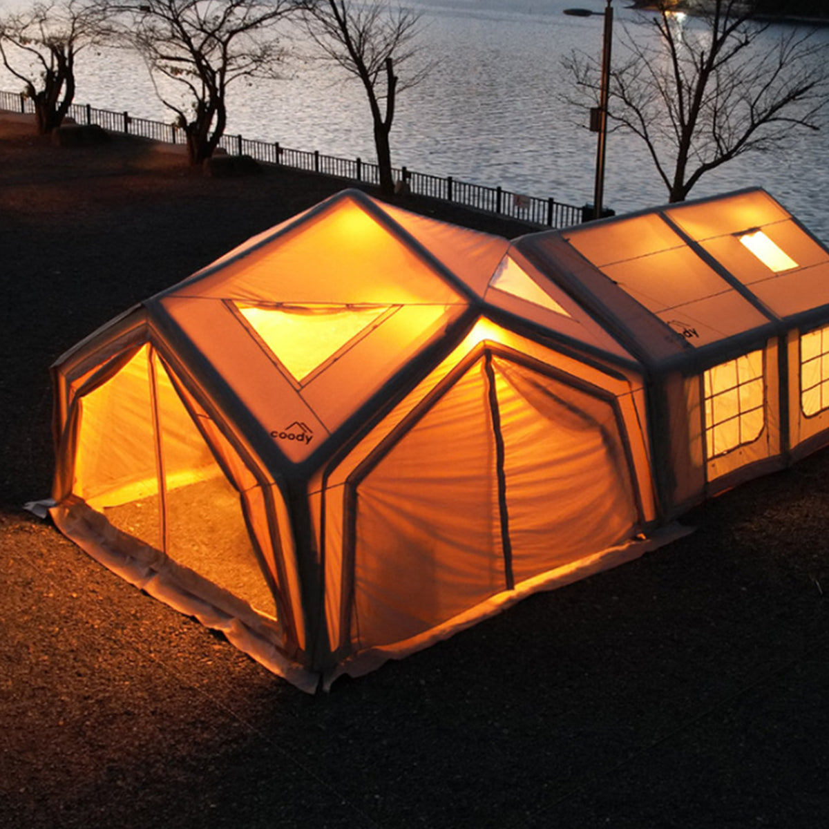 Coody Inflatable Tent - Hub Station | Spacious Modular Pavilion ...