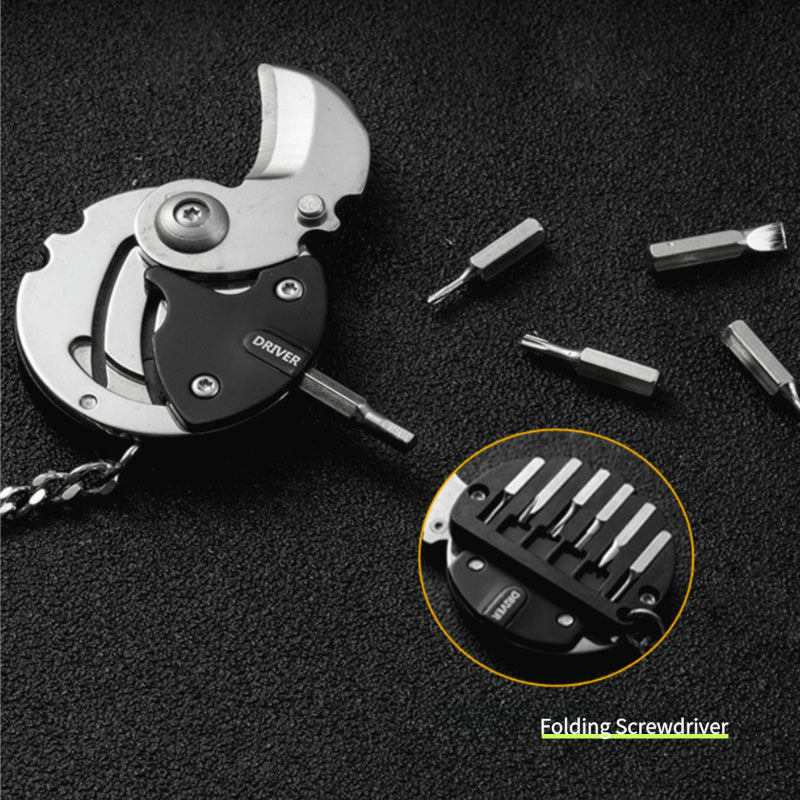 Mini EDC Tool – Keychain Pocket Knife for Outdoor & Everyday Use