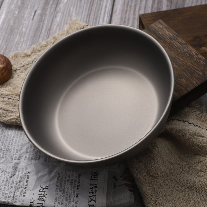 Adrift Allseason | Pure Titanium Soup Plate – 1200ml