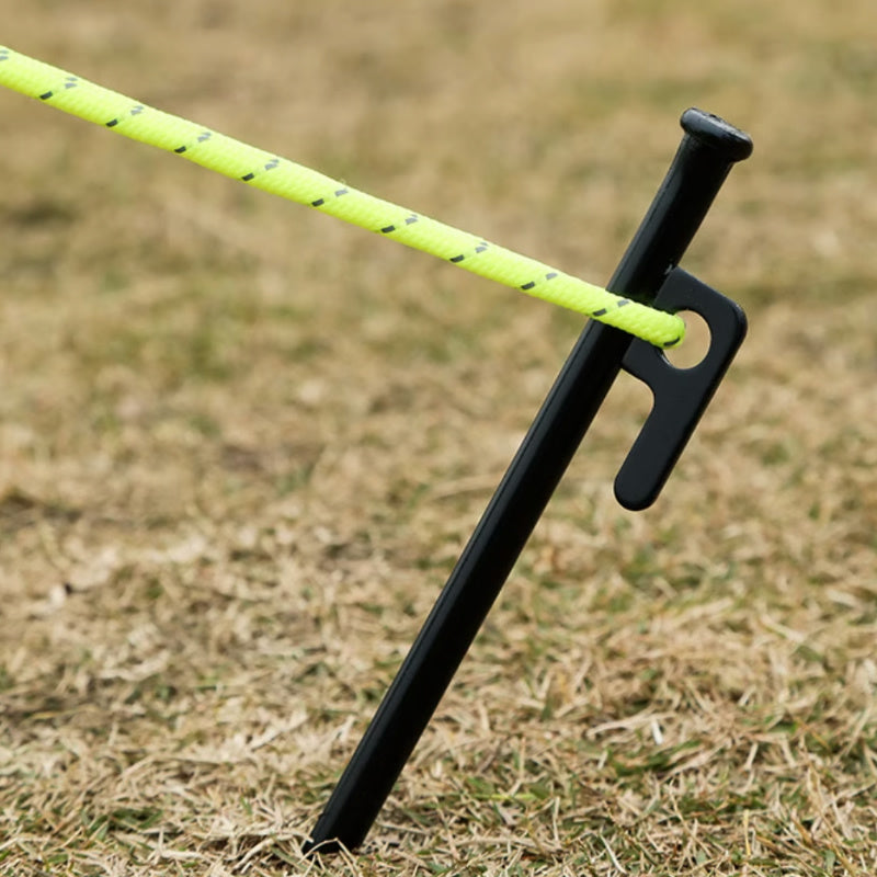 2-Pack Heavy-Duty Tent Stakes – Extra Long Steel Ground Pegs (Multiple Sizes)