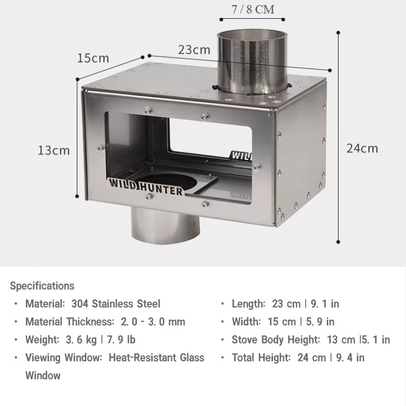 Wild Hunter | Wood Stove Extension Platform