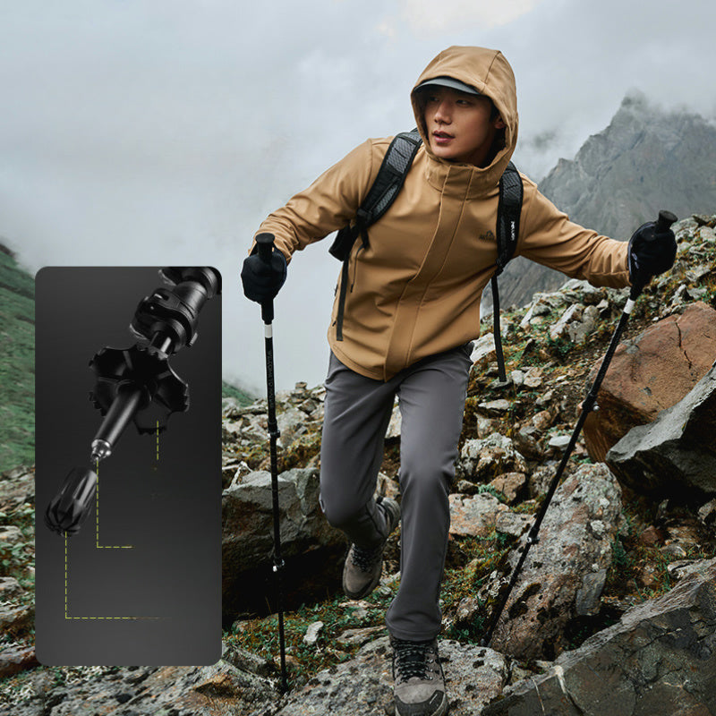 Pelliot Ultra-Light Carbon Fiber Trekking Pole (1Pc)