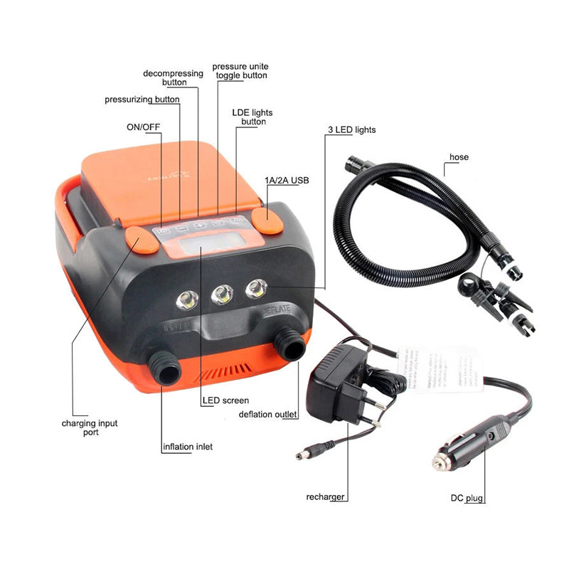 HT-790 Rechargeable Electric Air Pump