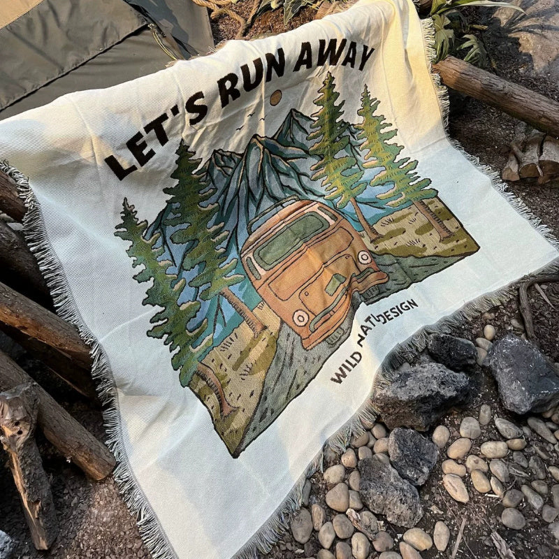 Camping Blanket – for Sofa, Bed & Outdoor Picnic