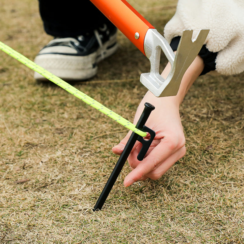 2-Pack Heavy-Duty Tent Stakes – Extra Long Steel Ground Pegs (Multiple Sizes)