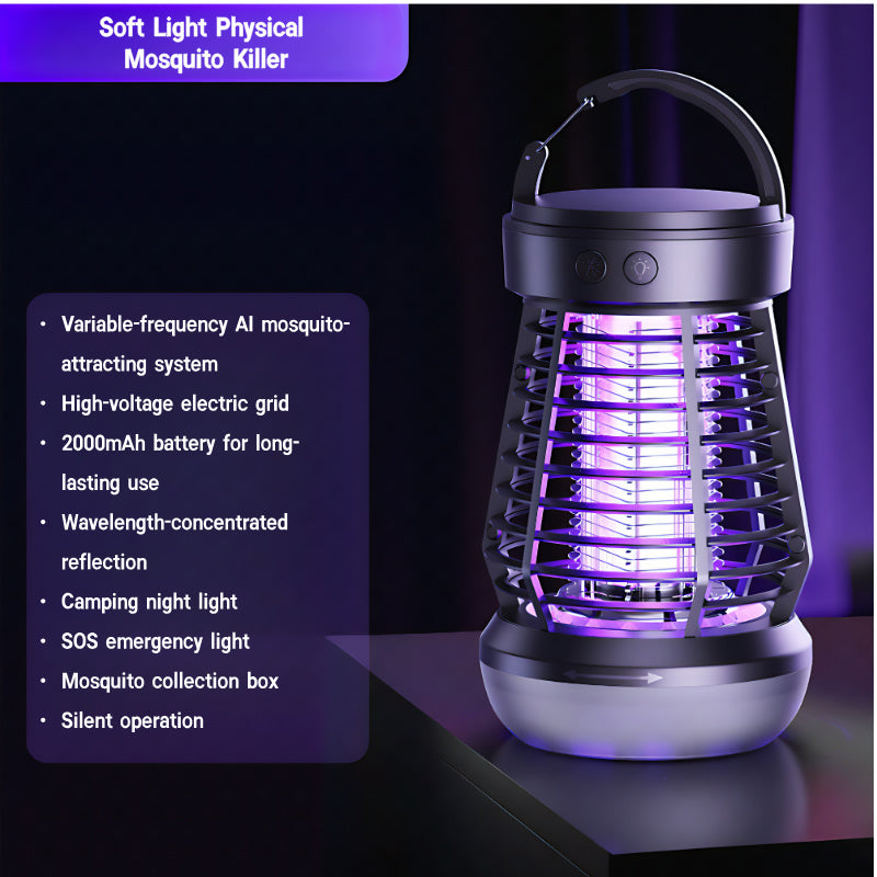 Rechargeable Mosquito Killer Lamp – Indoor & Outdoor Use
