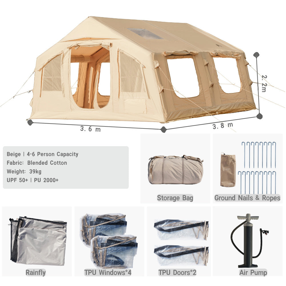 Adrift Inflatable Tent - Chalet 13.68