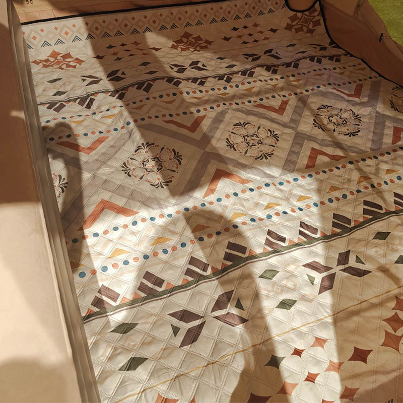 Tent Ground Pad 6.4 | Thick Camping Mat, Moisture-Proof & Non-Slip