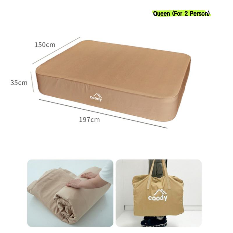 Coody Inflatable Mattress – Upgraded Auto-Inflating with Washable Cover