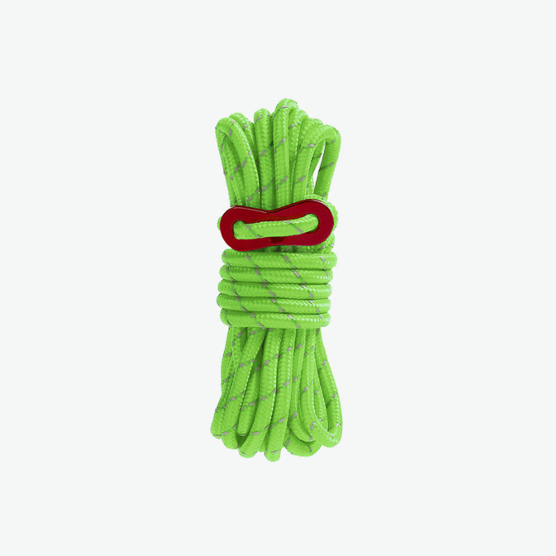 5mm Reflective Guyline – 4m Color Tent Rope for Camping & Tarp Anchoring