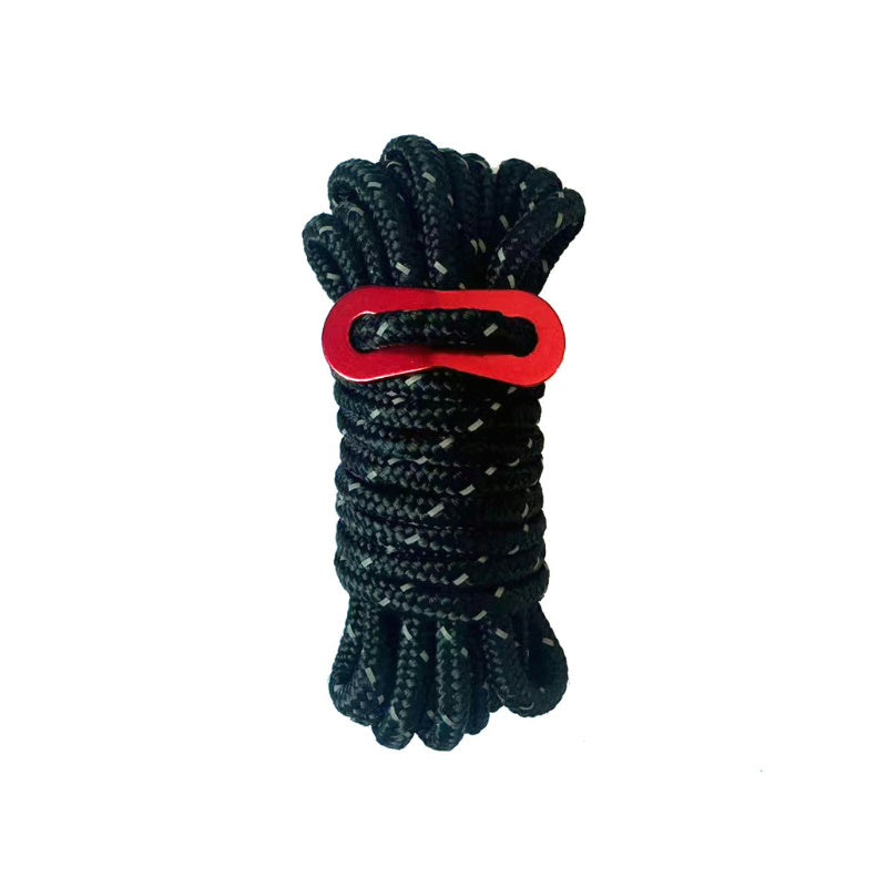 5mm Reflective Guyline – 4m Color Tent Rope for Camping & Tarp Anchoring
