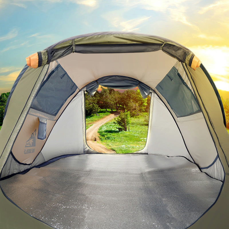 5–6 Person Traditional Pop-Up Tent – Instant Setup for Family Camping