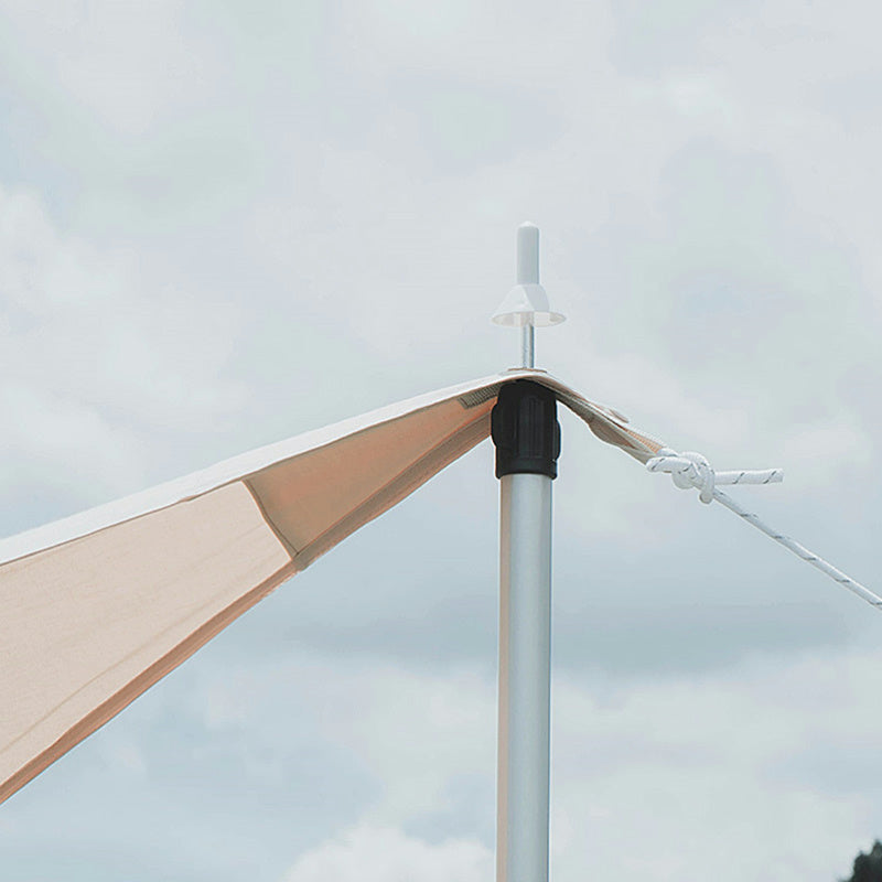 2-Pack Aluminum Tent Poles – Telescopic, for Tarp & Awning