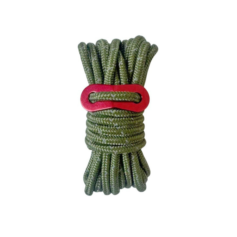 5mm Reflective Guyline – 4m Color Tent Rope for Camping & Tarp Anchoring