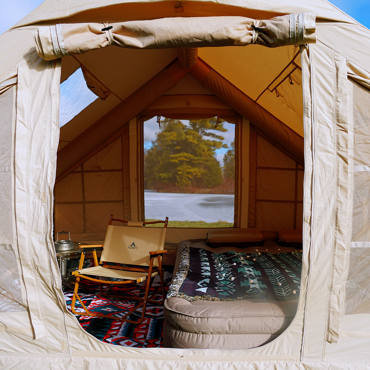 diy inflatable tent Adrift Inflatable Tent
