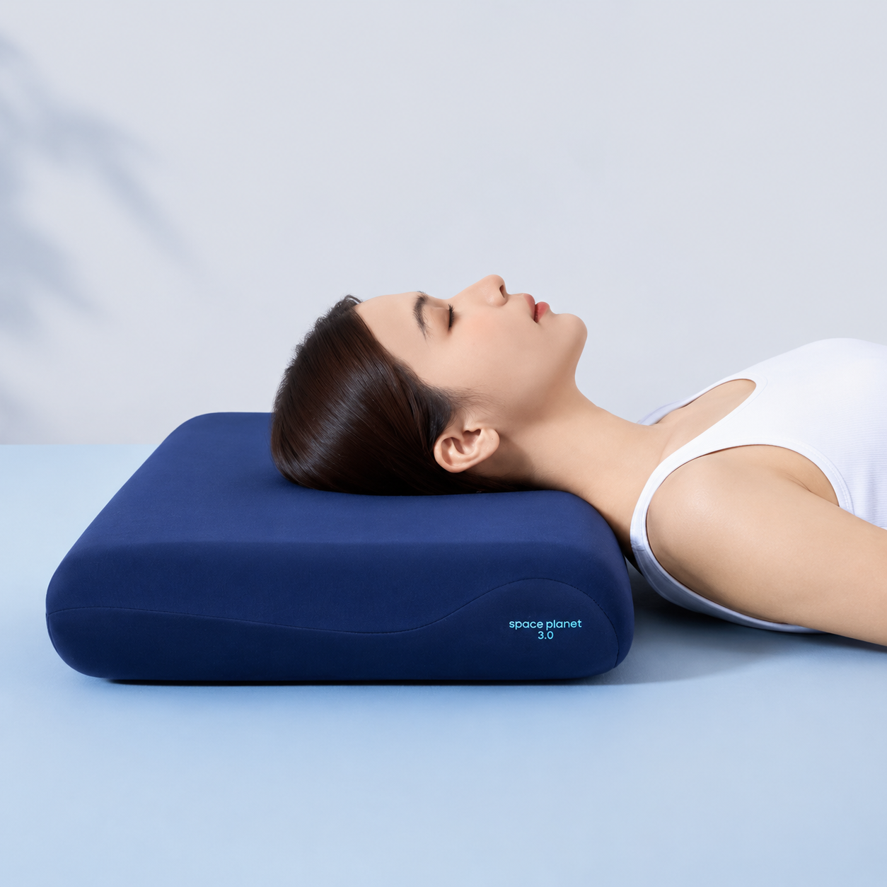 Space Planet 3.0 Ergonomic Sleep Pillow – Dark Blue