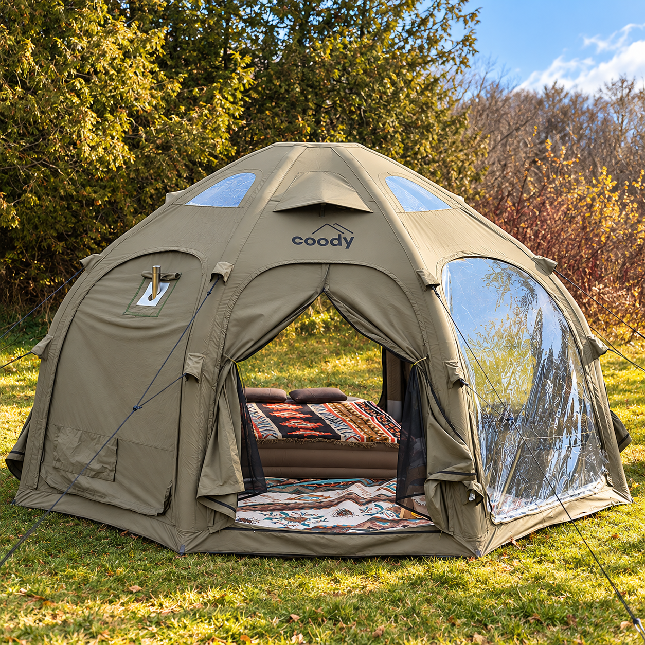 Coody Inflatable Tent - Dome