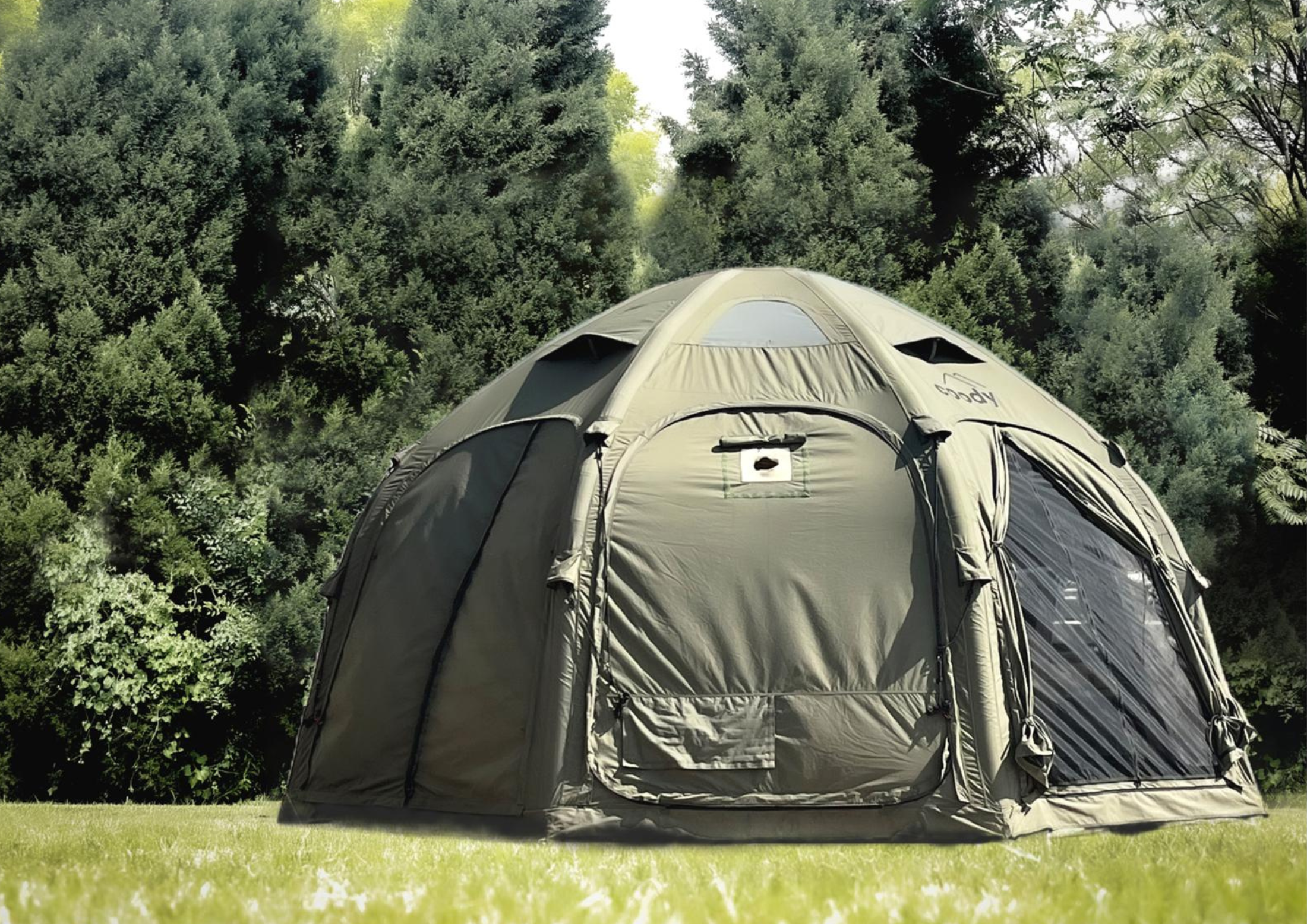 Coody Inflatable Tent - Dome - {6} | winter camping tent |  glamping tent 