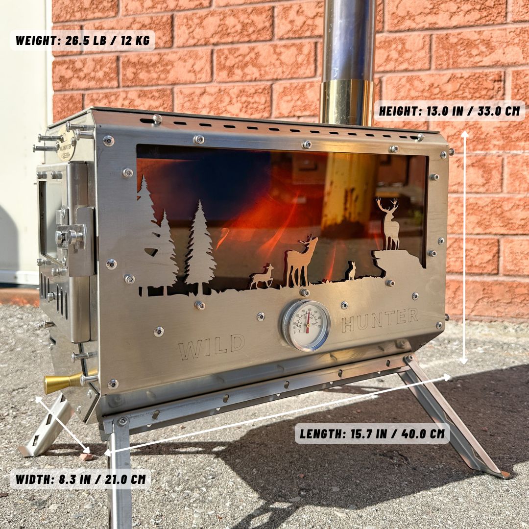 tent oven stove Wild Hunter- Medium