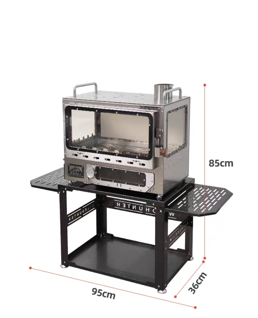 PRE-ORDER | XL Wild Hunter Stove with Table Rack