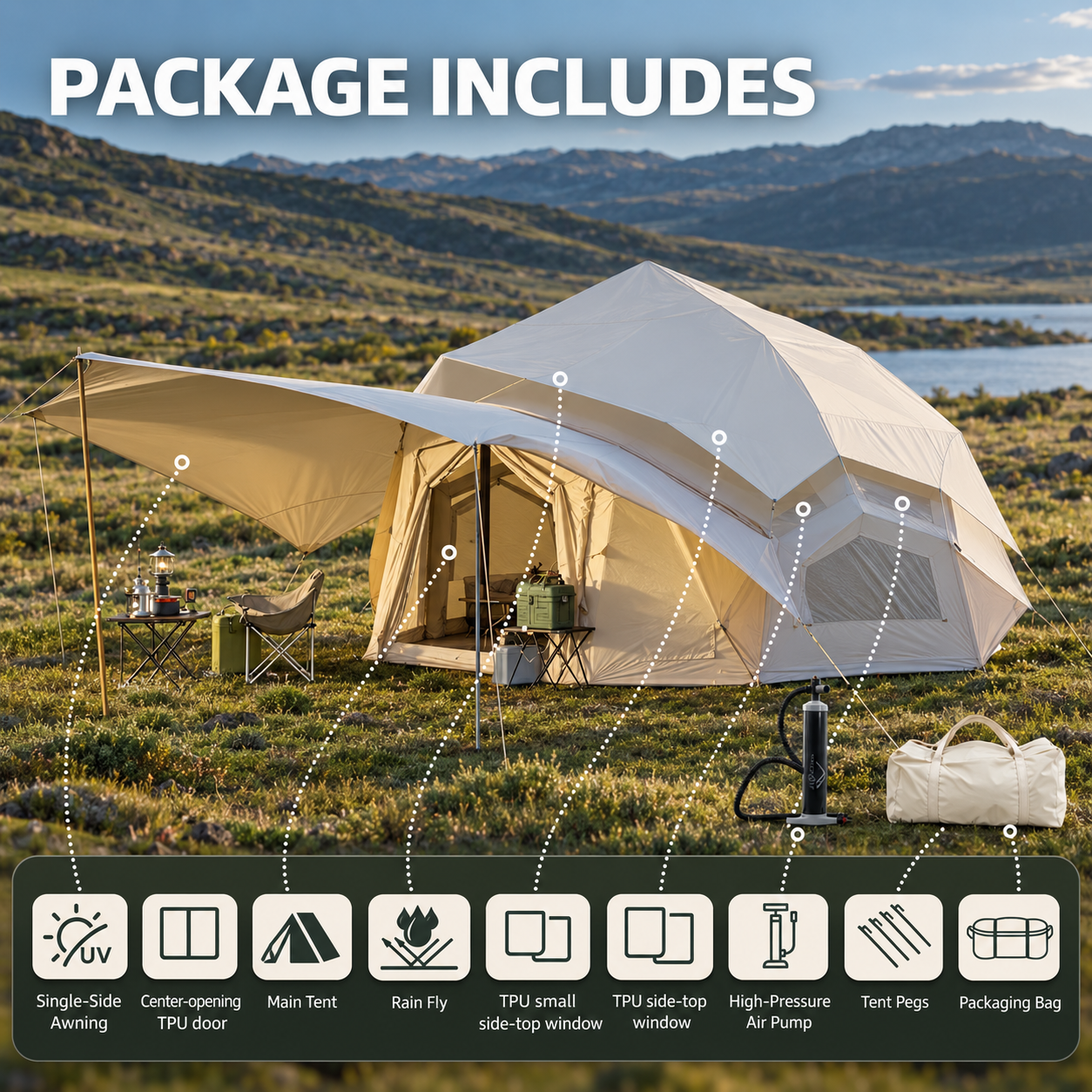 Coody Bestona Inflatable Tent