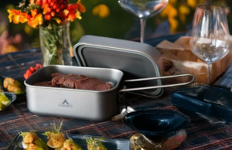 Coody inflatable tent for family camping in the mountains