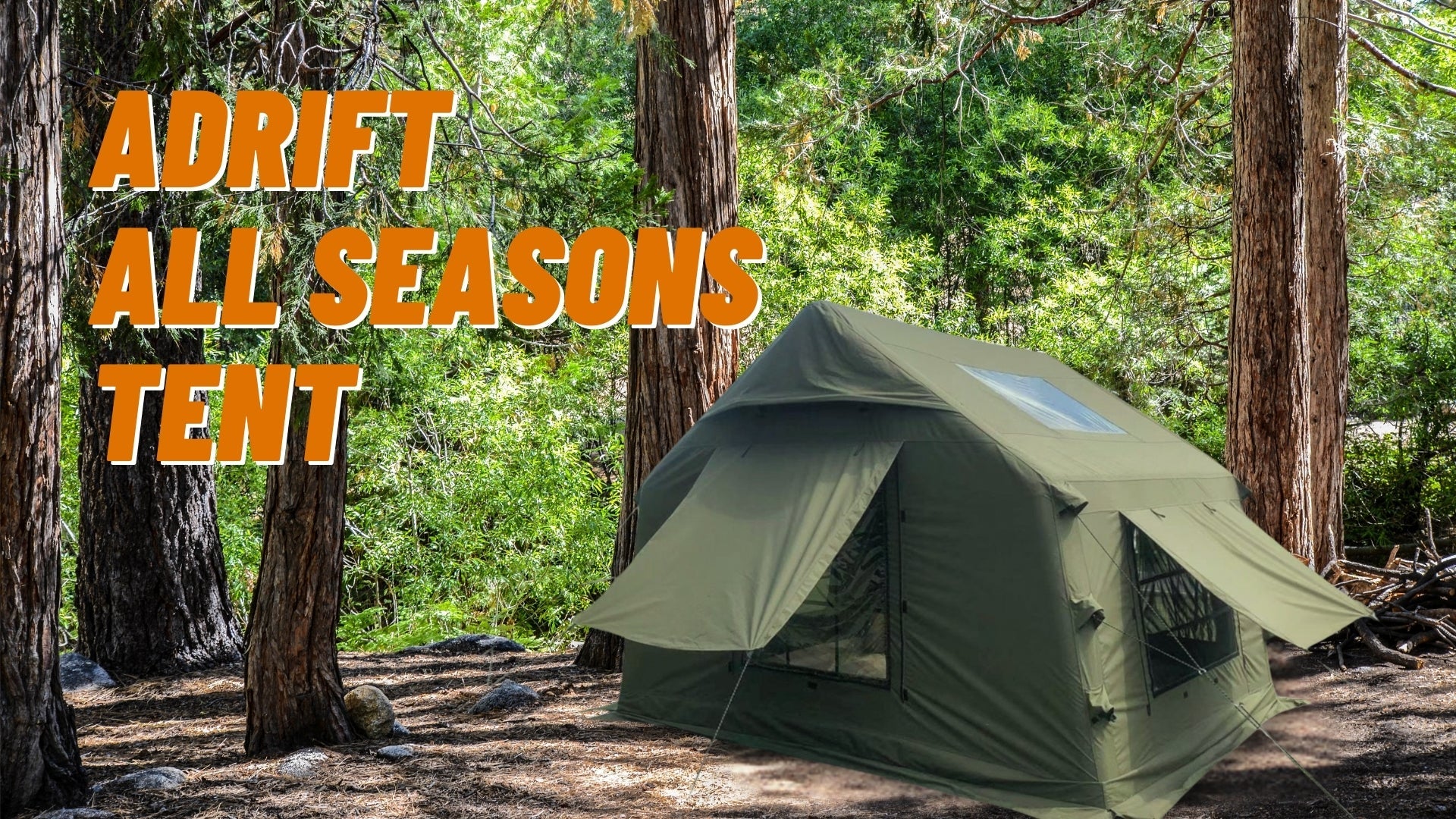 Inflatable Tent Nest 8.0 - {8} | winter camping tent |  glamping tent