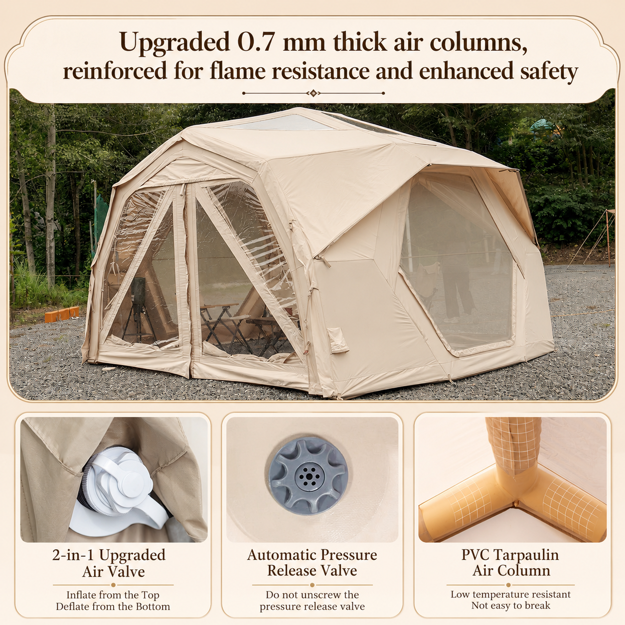 Coody Hubshelter Pro Inflatable Tent